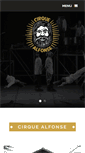 Mobile Screenshot of cirquealfonse.com
